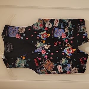 Nicole Miller Silk Designer Vest